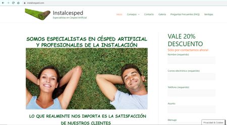 instalcesped-web-Instaladores de Cesped Artificial